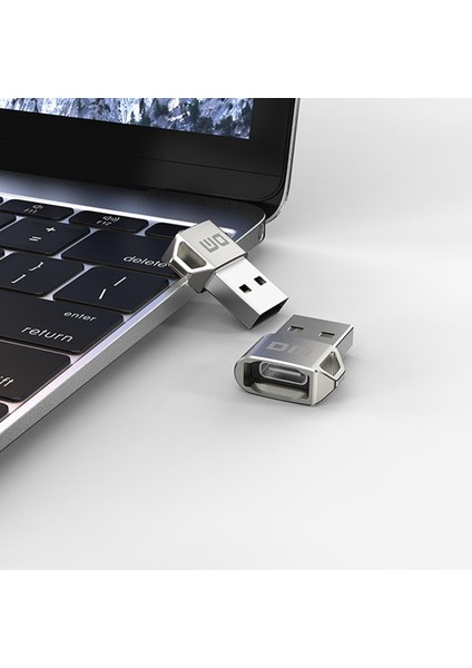 AD038 USB To Type-C Metal Otg Çevirici Dönüştürücü Adaptör