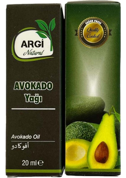 Natural Avokado Yağı 20ML