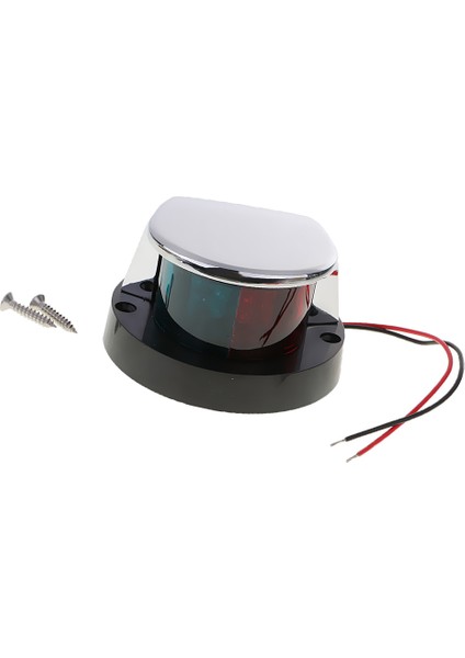 12V Paslanmaz Tekne Deniz Işık Bi Renk Kırmızı (Yurt Dışından)