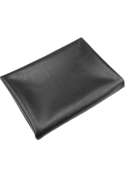 Motosiklet Deri Koltuk Örtüsü Aşınma Dirençli Evrensel Motosiklet Scooter Atv Deri Koltuk Kapağı Protector 100 × 70 cm Siyah 1 (Yurt Dışından)