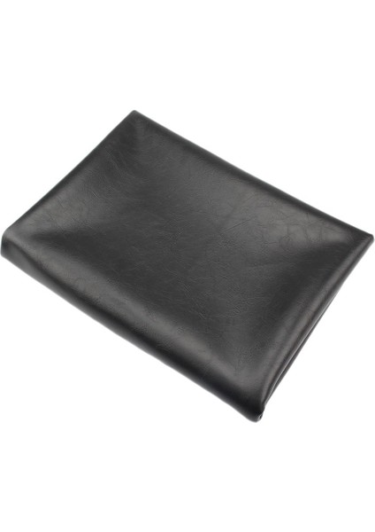 Motosiklet Deri Koltuk Örtüsü Aşınma Dirençli Evrensel Motosiklet Scooter Atv Deri Koltuk Kapağı Protector 100 × 70 cm Siyah 1 (Yurt Dışından)