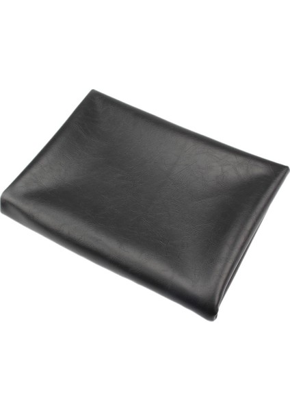 Motosiklet Deri Koltuk Örtüsü Aşınma Dirençli Evrensel Motosiklet Scooter Atv Deri Koltuk Kapağı Protector 100 × 70 cm Siyah 1 (Yurt Dışından)