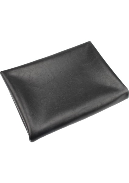 Motosiklet Deri Koltuk Örtüsü Aşınma Dirençli Evrensel Motosiklet Scooter Atv Deri Koltuk Kapağı Protector 100 × 70 cm Siyah 1 (Yurt Dışından)