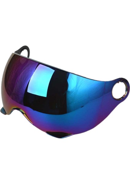 Shield Visor Lens Yedek Motosiklet Kaskına Uyum Tam Yüz Kısa (Yurt Dışından)