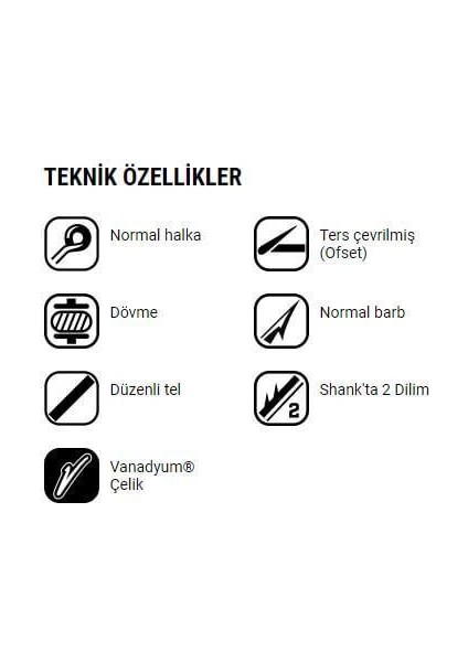 Fransız Olta Iğnesi 7054BN 10LU