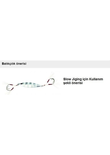 Slow Jiging Fransız Olta Iğnesi 7117AH