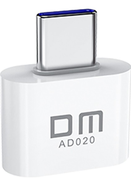 AD020 Type-C To USB 2.0 Mini Otg Çevirici Dönüştürücü Adaptör