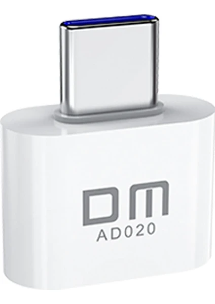 Dm AD020 Type-C To USB 2.0 Mini Otg Çevirici Dönüştürücü Adaptör