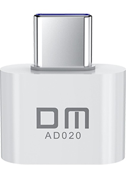 AD020 Type-C To USB 2.0 Mini Otg Çevirici Dönüştürücü Adaptör