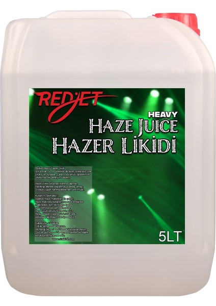 Hazer Makine Likiti Heavy(Yoğun) 5000 ml