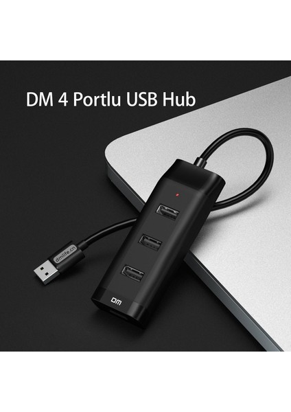 Dm CHB006 USB 2.0 4 Portlu Hub Çoklayıcı