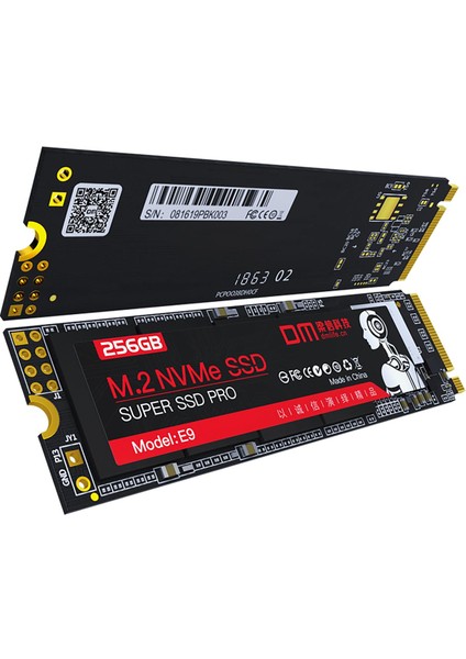 E9 1tb Pcı-E GEN3X4 M.2 Nvme SSD 2000MB/SN Okuma 1600MB/SN Yazma