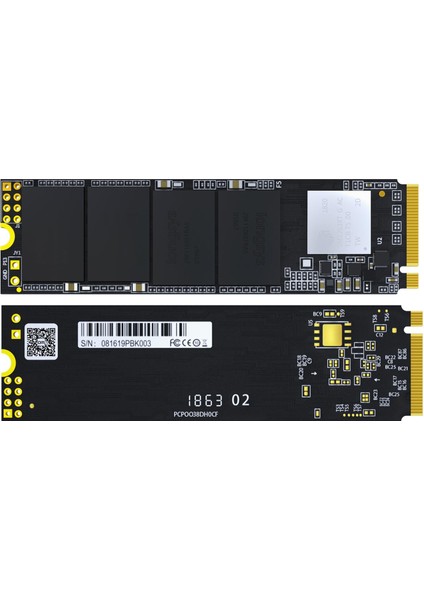 E9 1tb Pcı-E GEN3X4 M.2 Nvme SSD 2000MB/SN Okuma 1600MB/SN Yazma