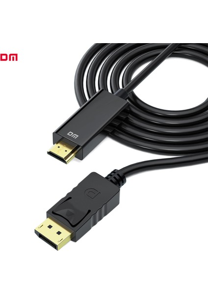 CHB038 4K Displayport To HDMI Çevirici Kablo 1.8 Metre