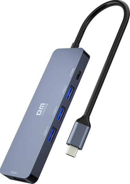 Dm CHB058 Type-C To 4K HI 3*usb 3.0 Pd Hub Dönüştürücü