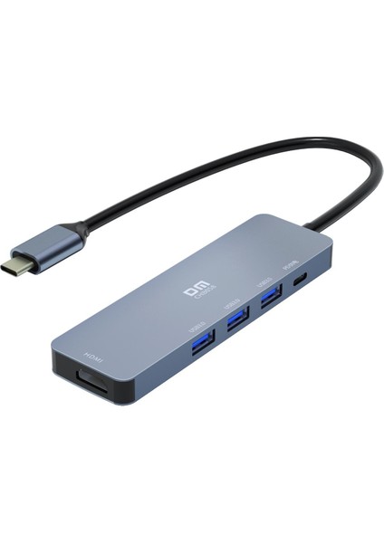 Dm CHB058 Type-C To 4K HI 3*usb 3.0 Pd Hub Dönüştürücü