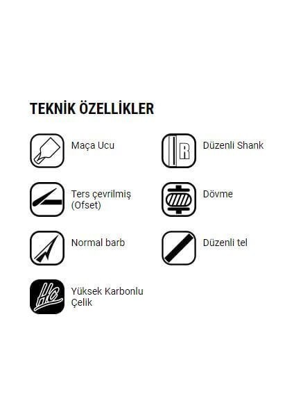 Fransız Olta Iğnesi 9335BK