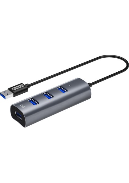 Dm CHB009 USB 3.0 4 Portlu Alüminyum Hub Çoklayıcı