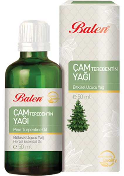 Çam Terebentin Yağı 50 ml (%100 Saf Bitkisel Uçucu Yağ)