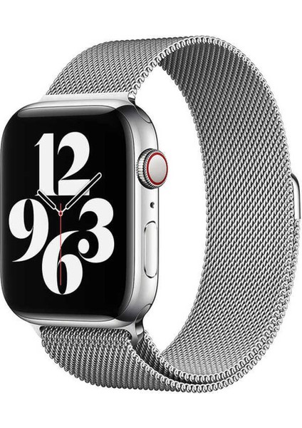 Apple Watch 8 45MM Metal Mıknatıslı Kordon Kayış - Ky6