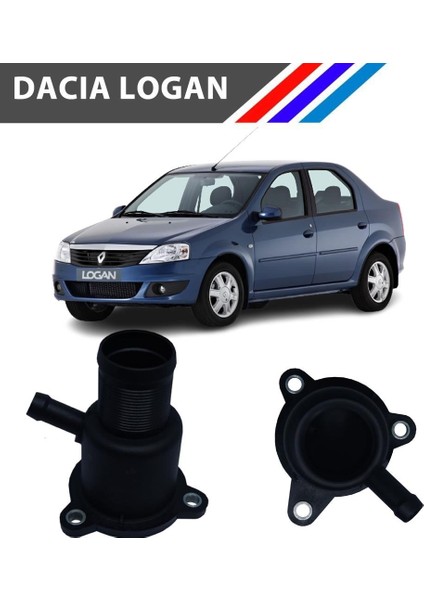 -Dacia Logan 1.4-1.6 Benzinli Termostat Kapağı Yan Sanayi 2004 - 2010 7700101179