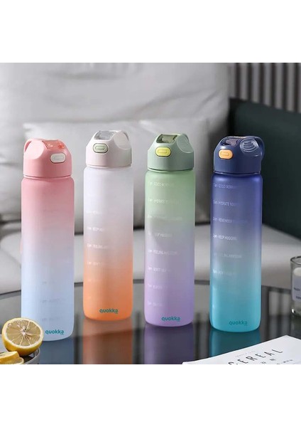 Askılı Rainbow Sport Matara Mavi-Pembe 1 Lt