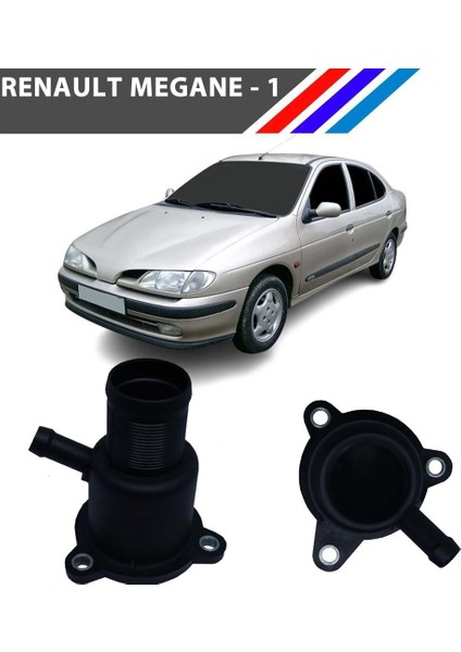 Megane 1 Kasa 1.4-1.6 Benzinli Termostat Kapağı Yan Sanayi 1999 - 2002 7700101179