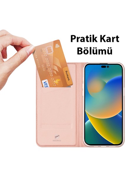 iPhone 14 Pro Max 6.7 Kılıf Skin Pro Series Flip Cover Kapaklı Kılıf