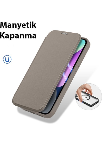 iPhone 14 6.1 Kılıf Skin x Pro Series Magsafe Kapaklı Kılıf Folio Case