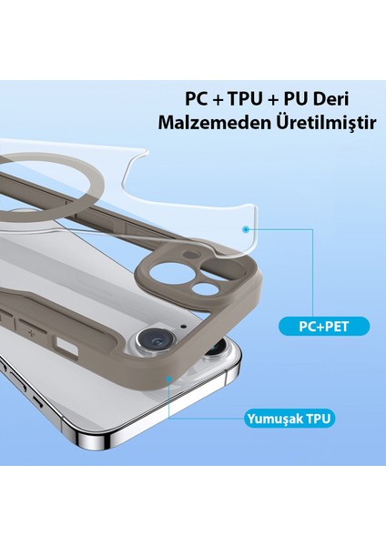 iPhone 14 6.1 Kılıf Skin x Pro Series Magsafe Kapaklı Kılıf Folio Case