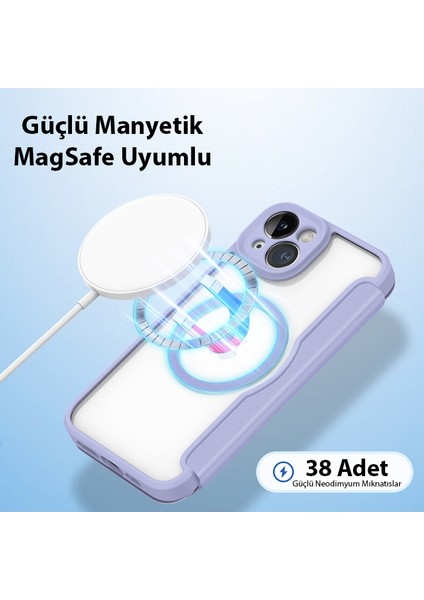 iPhone 14 6.1 Kılıf Skin x Pro Series Magsafe Kapaklı Kılıf Folio Case