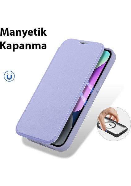 iPhone 14 6.1 Kılıf Skin x Pro Series Magsafe Kapaklı Kılıf Folio Case