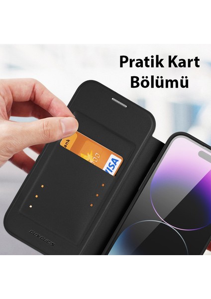 iPhone 14 Pro Max 6.7 Kılıf Skin x Pro Series Magsafe Kapaklı Kılıf Folio Case