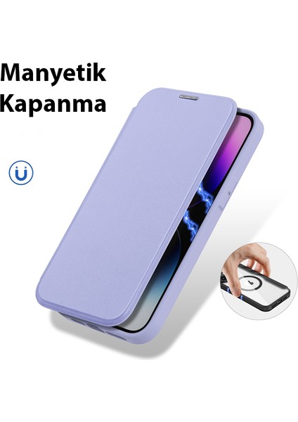 iPhone 14 Pro Max 6.7 Kılıf Skin x Pro Series Magsafe Kapaklı Kılıf Folio Case