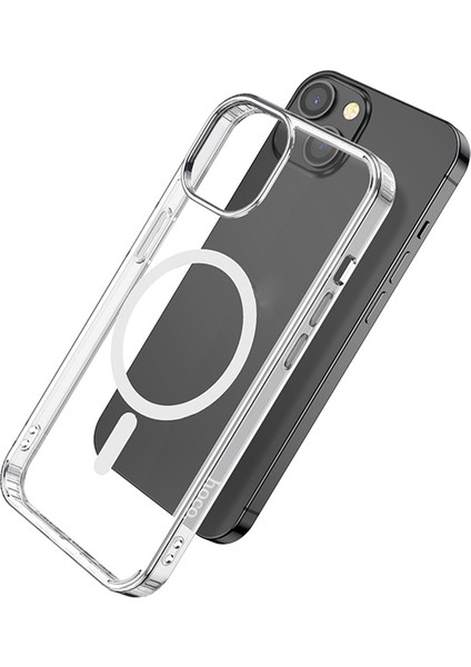 iPhone 14 Manyetik Magsafe Silikon Kılıf