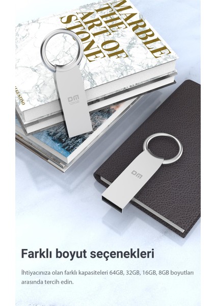 Dm PD175 Metal USB Flash Bellek 32GB