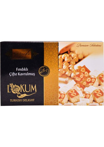 Fındıklı Çifte Kavrulmuş Lokum 300G