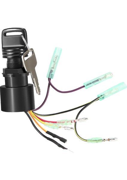 Merkür Mariner Için 2 Anahtar ile Ateşleme Anahtarı 3 Pozisyon MP51090 MP41070-2 (Yurt Dışından)