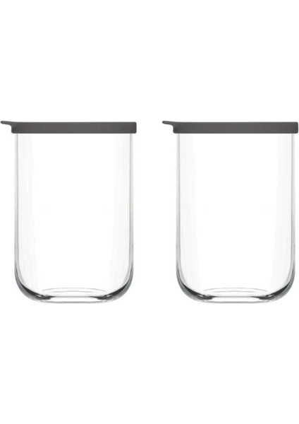 Duo Saklama Kabı 6 Lı - Cam Kavanoz Erzak Saklama Kabı Seti Takımı Gri 1000 Ml. fiyatları