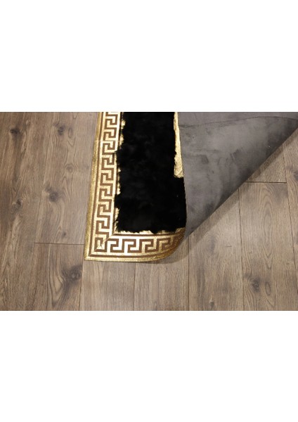Gold Varaklı Siyah Toskana Halı 120 x 180 Cm indirimleri