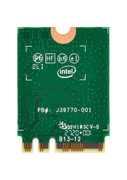 Intel® Wireless 9000 Serisi - Ac 9260 Bluetooth 4.2 Network Kartı