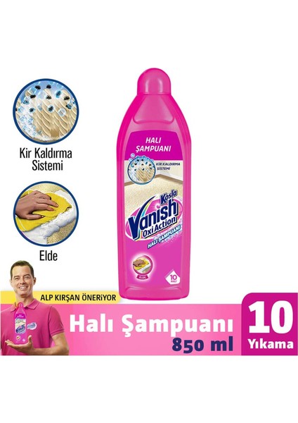 Kosla Halı Şampuanı Elde Yıkama 850 ml