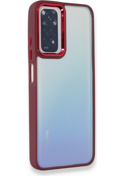 Xiaomi Redmi Note 11 / 11S Kılıf Luna Lens Kamera Çerçeveli Silikon Kapak