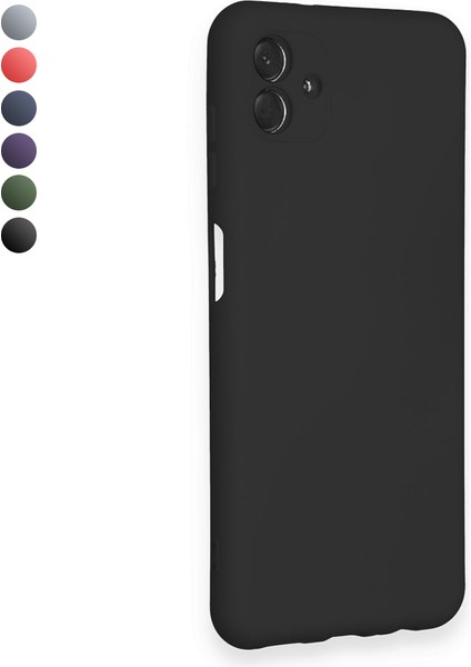 Samsung Galaxy A04 Kılıf Kamera Korumalı Lansman Silikon Kapak