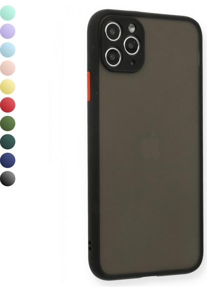iPhone 11 Pro Max Kılıf Montrea Silikon Arka Kapak