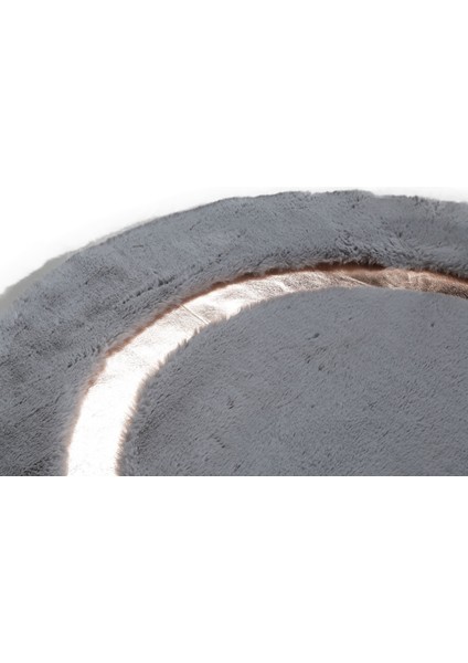 Bronz Varaklı Gri Peluş Halı 170 x 240 Cm fırsatları