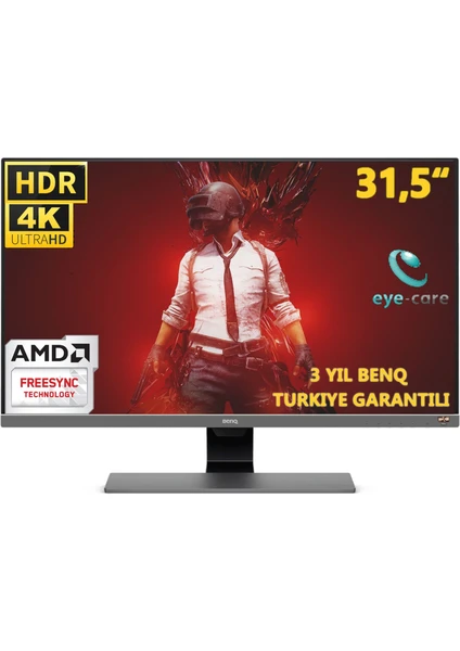 EW3270U 32" 60Hz 4ms (HDMI+Display+Type-C) FreeSync 4K Monitör