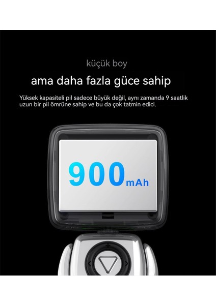 Robot Mini Bluetooth Hoparlör Taşınabilir Kablosuz Hoparlör (Yurt Dışından)