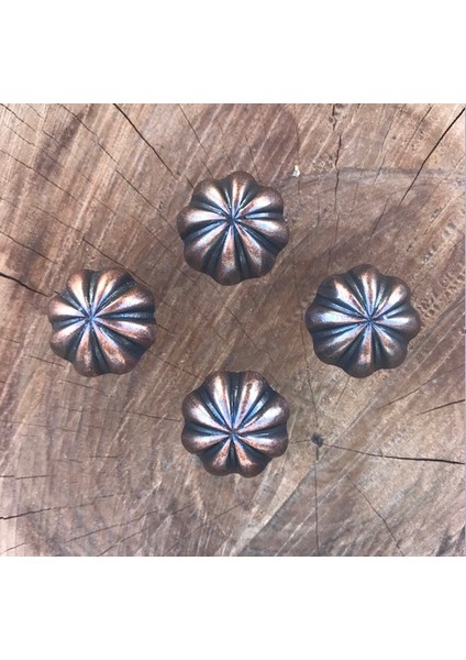 22MM Papatya Kabara Raptiye Koltuk Çivisi Antik Eskitme 100ADET