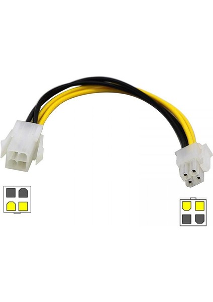 30 cm 4 Pin Dişi Erkek Cpu Kablo 4 Pin Dişi Erkek Cpu Uzatma Kablo fiyatları